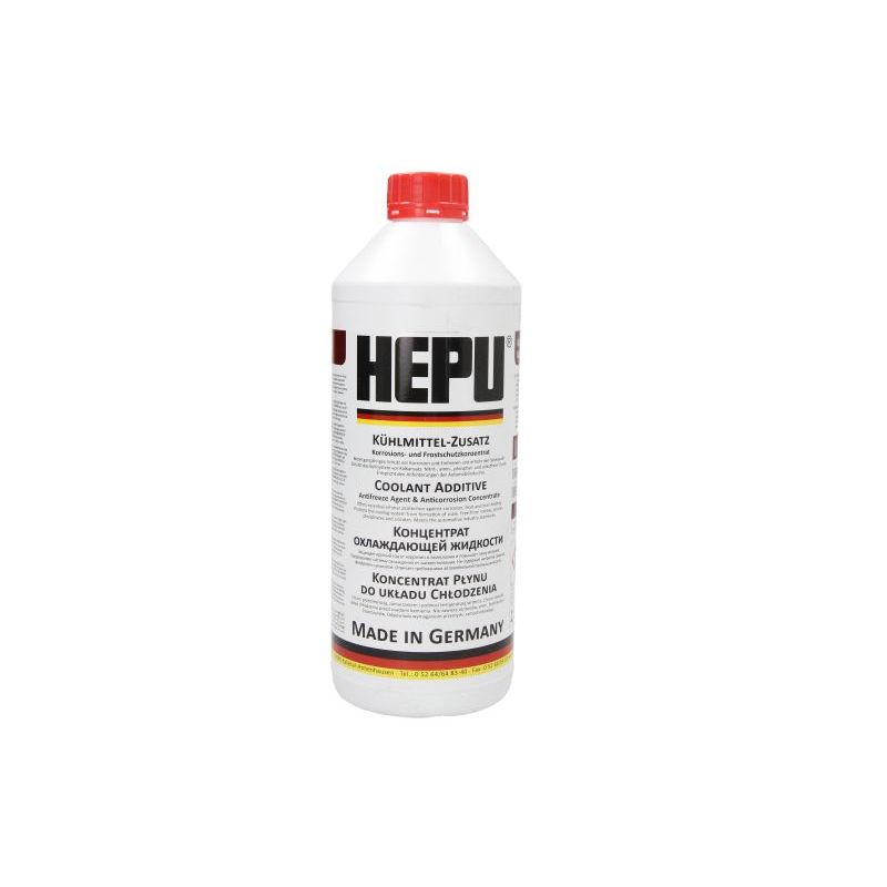 Антифриз HEPU G12 Червен Концентрат 1.5L