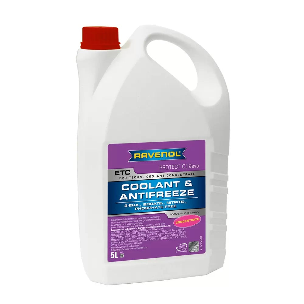 Антифриз RAVENOL ETC Concentrate Protect C12 EVO 5L
