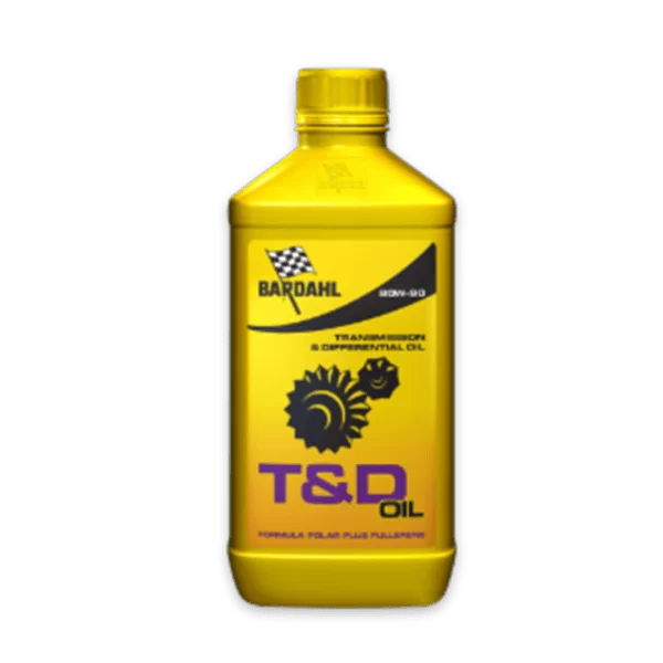 Масло диференциал Bardahl T&D Synthethic 80W90 1L