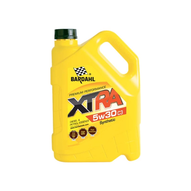 масло Bardahl XTRA 5W30 C3 синтетично за дизел и бензин
