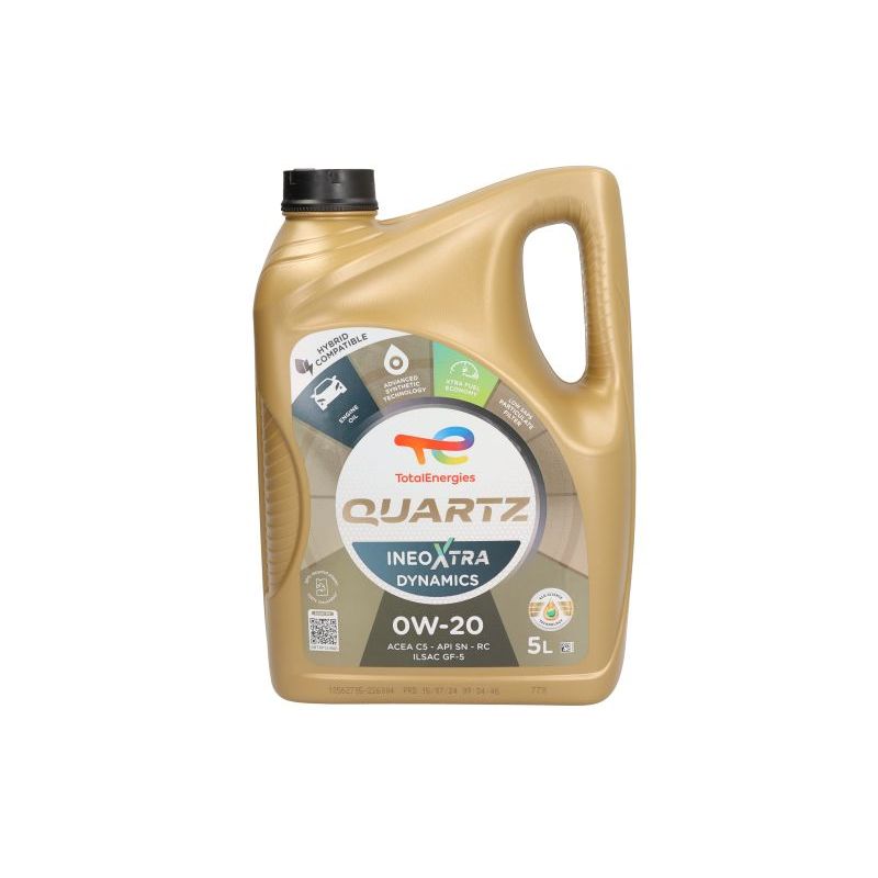Total Quartz Xtra D 0W20 5L