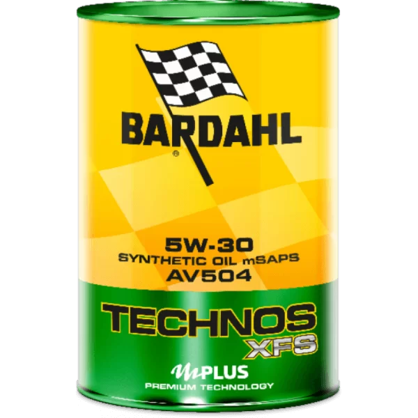 Кан с масло Bardahl Technos XFS AV504 5W30 синтетично моторно масло за автомобили
