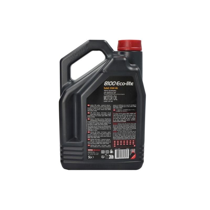 Motul 8100 ECO-LITE 0W16 5L