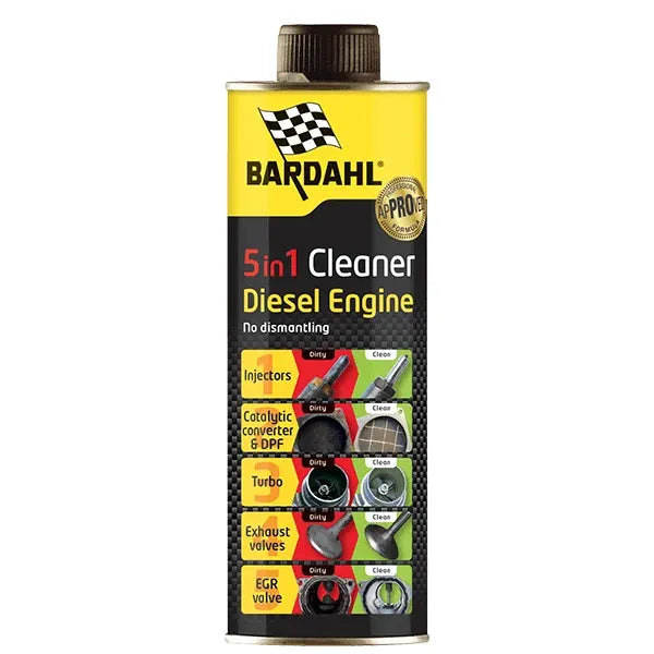 Добавка 5в1 за дизел Bardahl 5in1 Cleaner Diesel BAR-9357 500ml.