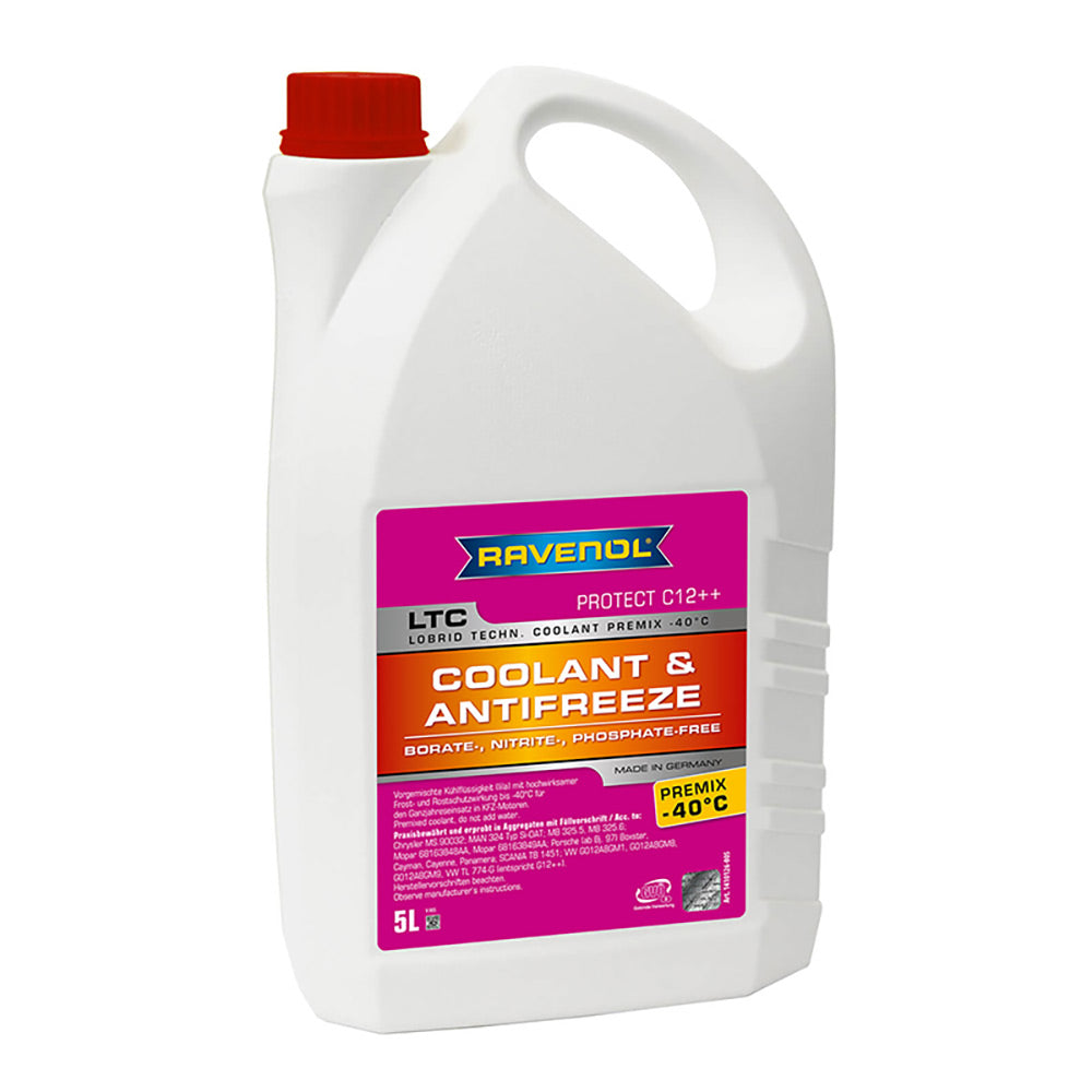 Антифриз RAVENOL LTC Premix -40°C Protect C12++ 5L