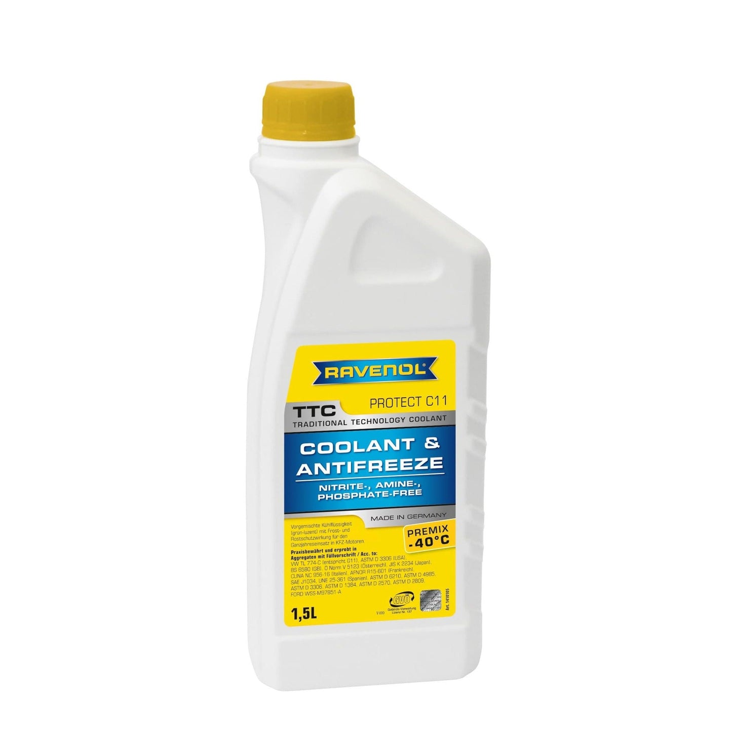Антифриз RAVENOL TTC Premix -40 C C11 1.5л.