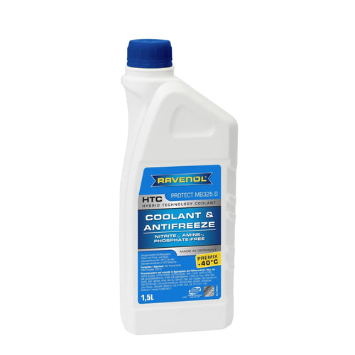 Антифриз RAVENOL HTC Hybrid Techn. Coolant Premix -40 C 1.5л