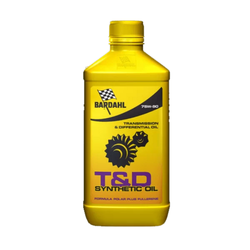 Масло диференциал Bardahl T&D Synthethic 75W90 1L