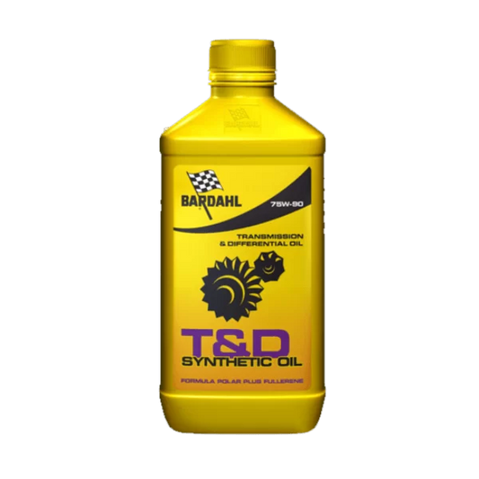 Масло диференциал Bardahl T&D Synthethic 75W90 1L