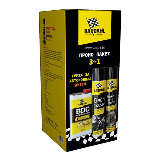 Промо комплект BDC и спрей Bardahl BAR-7001