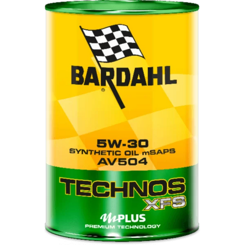 Кан с масло Bardahl Technos XFS AV504 5W30 синтетично моторно масло за автомобили