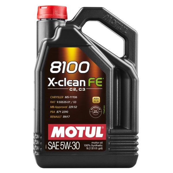 Motul 8100 X-Clean FE 5W30 5L