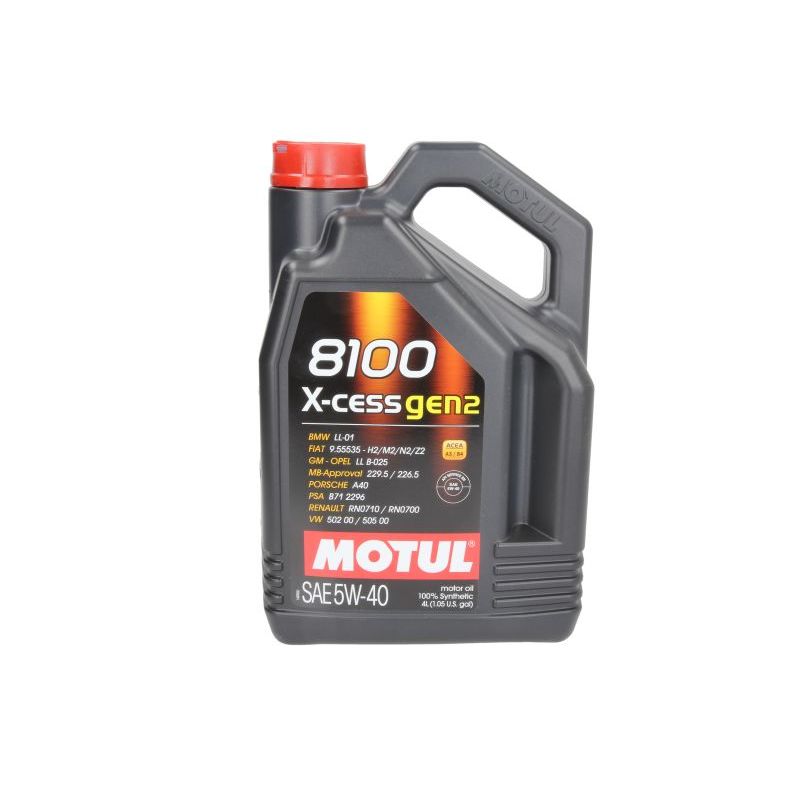 Motul 8100 X-Cess GEN 2 5W40 4L