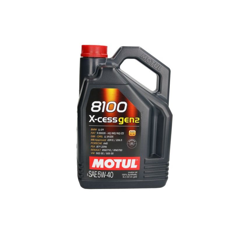 Motul 8100 X-Cess GEN 2 5W40 5L