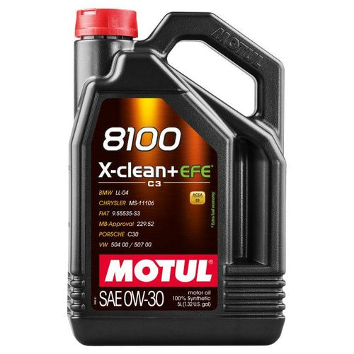 Motul 8100 XClean+ EFE 0W30 5L