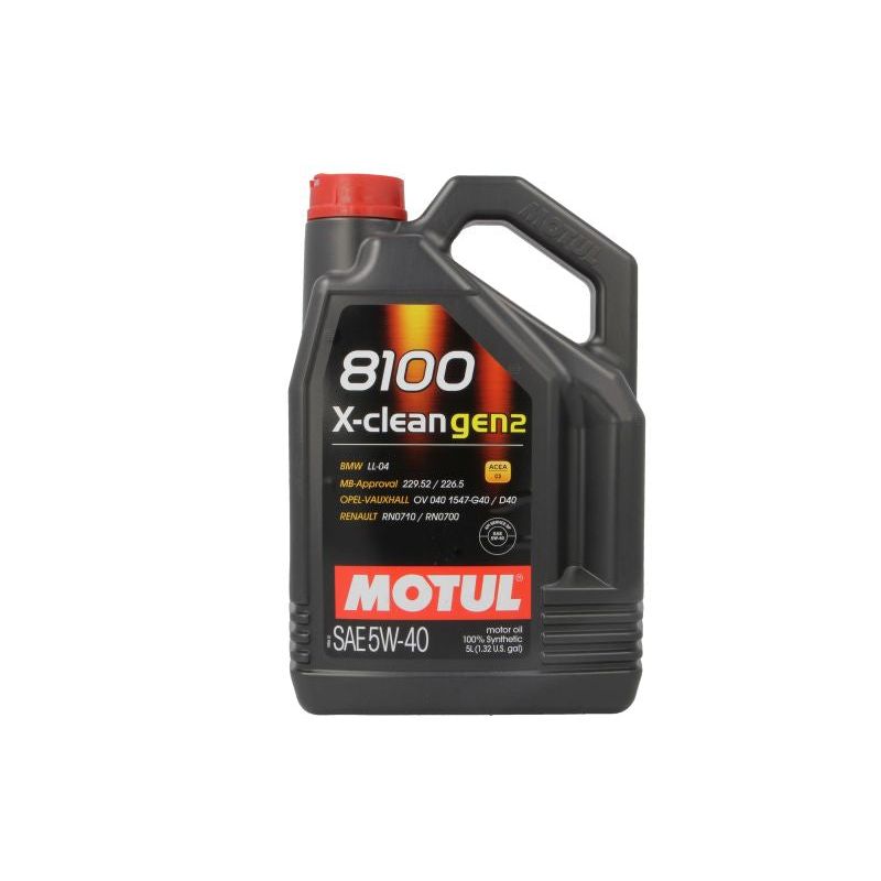 Motul 8100 X-Clean GEN 2 5W40 5L