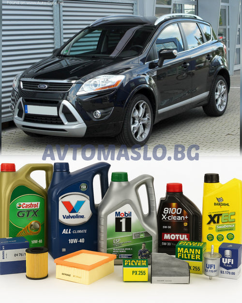 Комплект Масло и Филтри за Ford Kuga I 2.0TDCi 136кс. форд куга 1