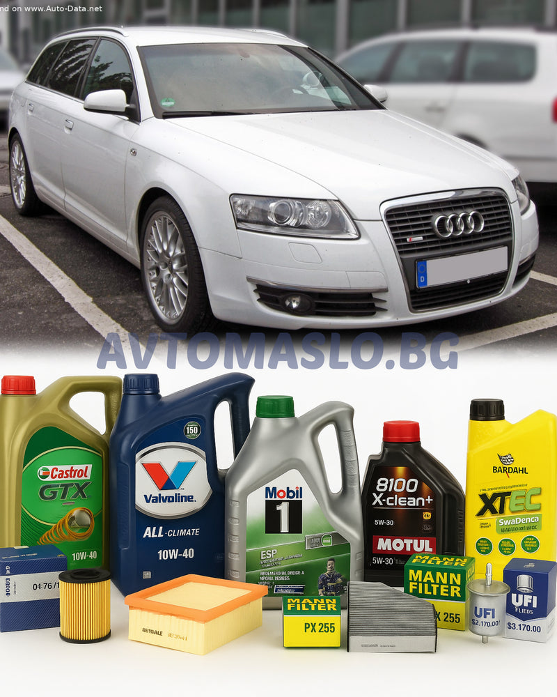 Комплект Масло и Филтри за Audi A6 C6 2.7TDI 163кс. BSG, CANB