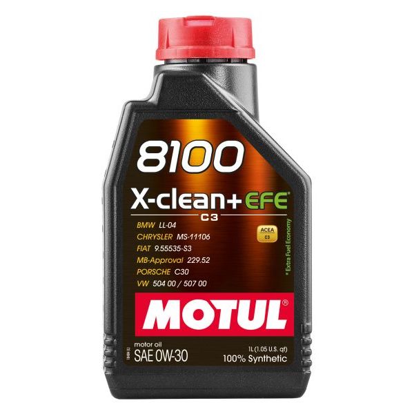 Motul 8100 XClean+ EFE 0W30 1L